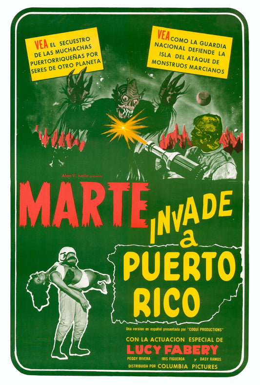 Marte Invade a Puerto Rico Poster